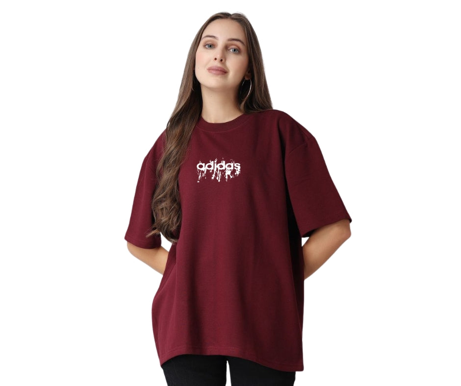 Adidas drop shoulder Tee
